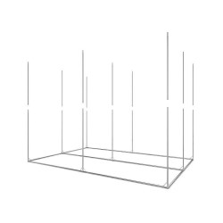 Geräumiges 240x240x200 cm Growzelt für Profis
