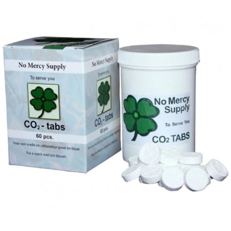 NO MERCY CO₂ 60 tablets – support for indoor plants
