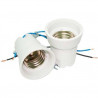 Ceramiczne gniazdo E40 do lamp HPS, CFL, MH - Wytrzymałe i solidne