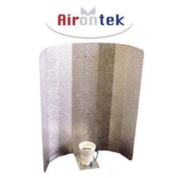 Mały Odbłyśnik Stucco 38cm | Równomierne Światło HPS MH CFL
