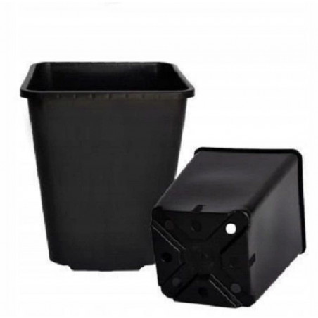 Square production pot high 11L