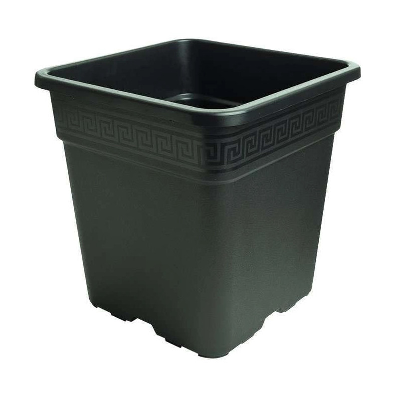 Quadratischer Topf NERO 11L schwarz Quadratischer Topf NERO 11L schwarz
