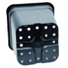 Square pot NERO 11L black