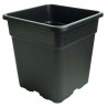 Quadratischer Topf NERO 5L, schwarz, kompakt