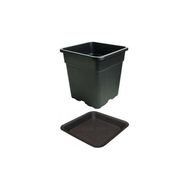 5L Square Pot with Stand - Perfect for Small Spaces 5L Square Pot with Stand - Perfect for Small Spaces