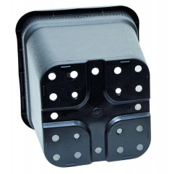 5L Square Pot with Stand - Perfect for Small Spaces